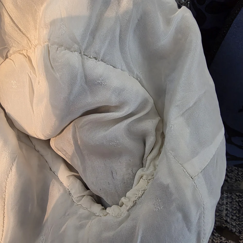 Authentic CHANEL Navy and Cream Houndstooth Jacket Fall 1991 34 0 2 XS - Picture 7 of 16